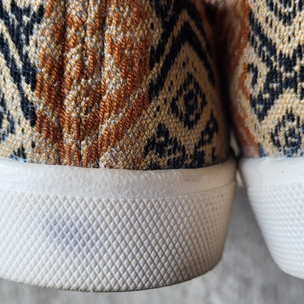 Pacha Mama Woven Tapestry Tribal Colorful Sneaker Shoes Size 9 - Picture 7 of 10